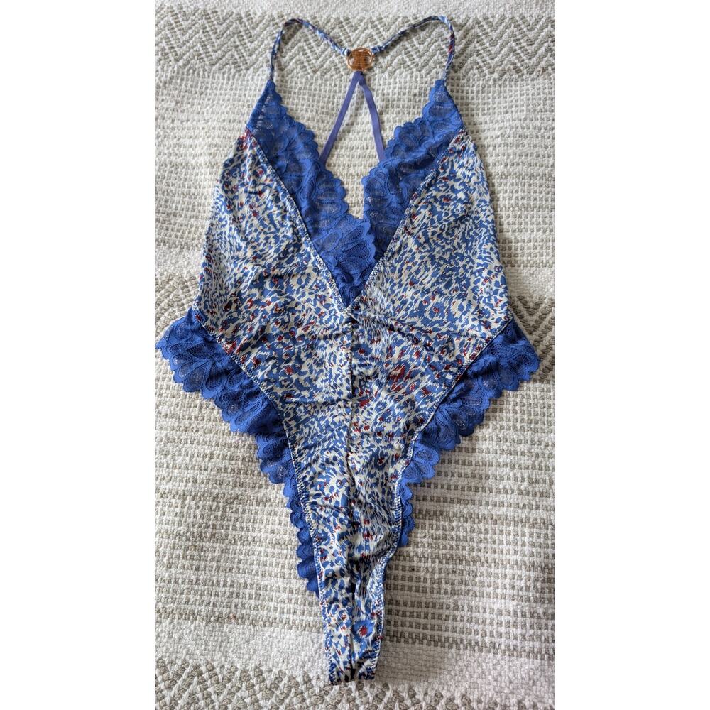 savage x fenty not sorry lace teddy